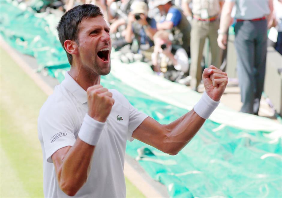 Novak rules at Wimbledon again