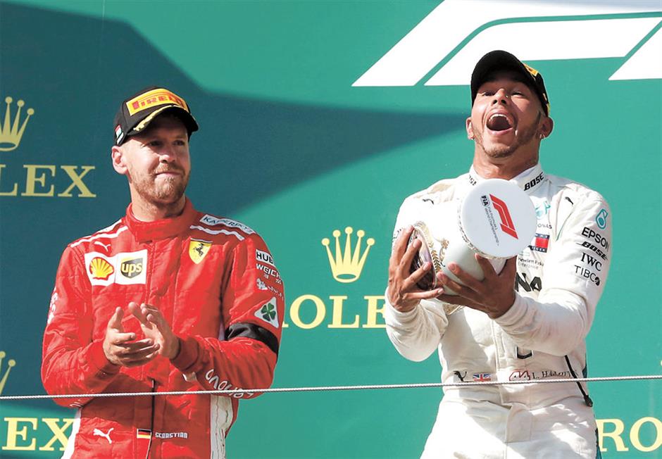 Hamilton wins in Hungary to build on F1 title lead