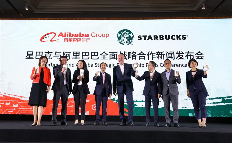 Starbucks teams up with Alibaba to better target local market