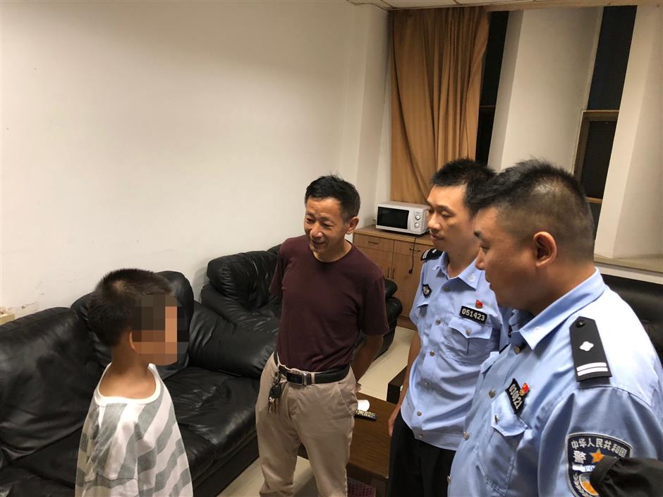 Police race against time to find missing boy before typhoon hits