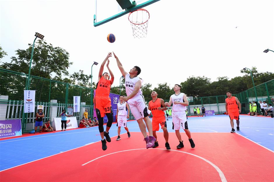 Baoshan home to city's first 'basketball town'