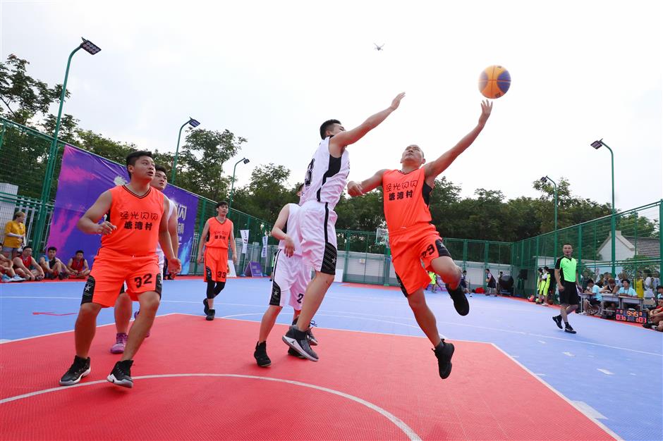 Baoshan home to city's first 'basketball town'