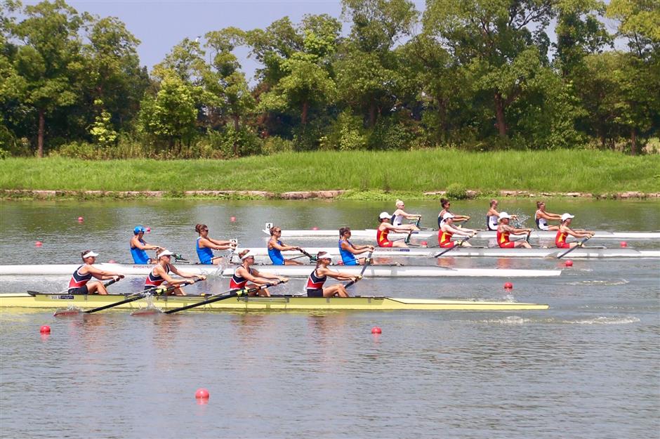 International rowing competition held in Shanghai for first time