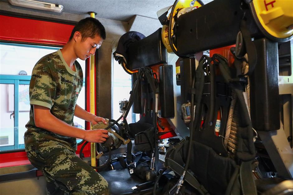 Firefighting is a grueling job measured in seconds