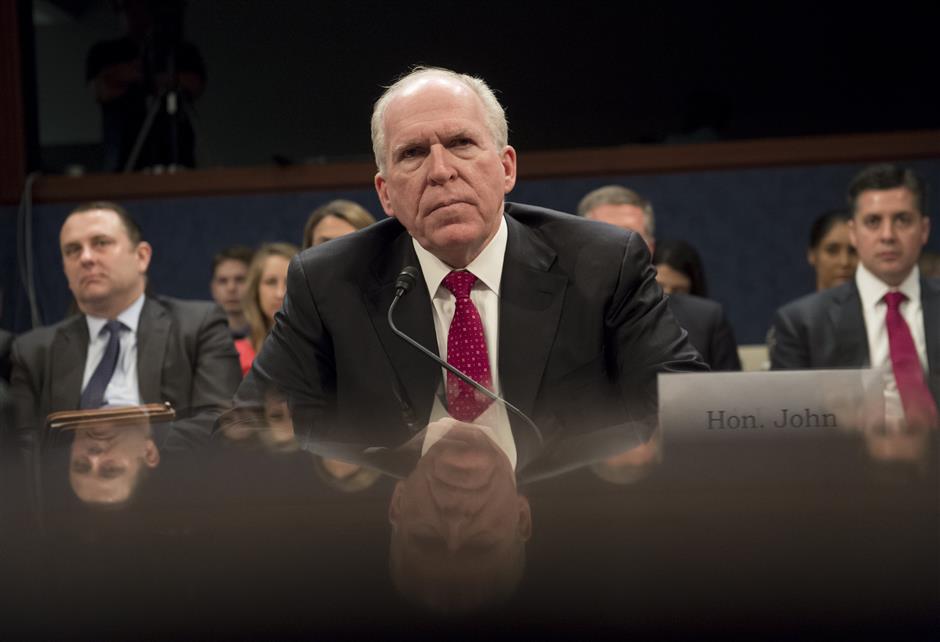 Trump revokes former CIA chief Brennan's security clearance