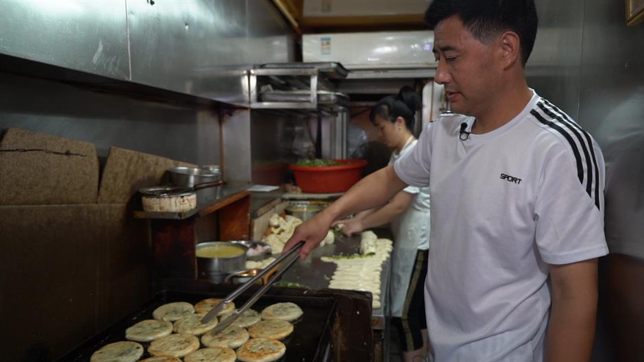 Shanghai's little flour treats: scallion pancakes and their unmistakable aroma