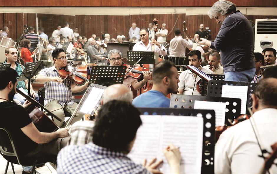 Iraq's top musicians play on despite unpaid wages, for the love of music