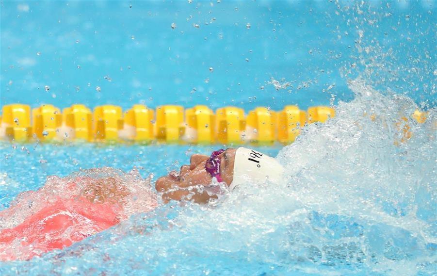 China's Liu Xiang breaks world record in women's 50m backstroke at Asian Games