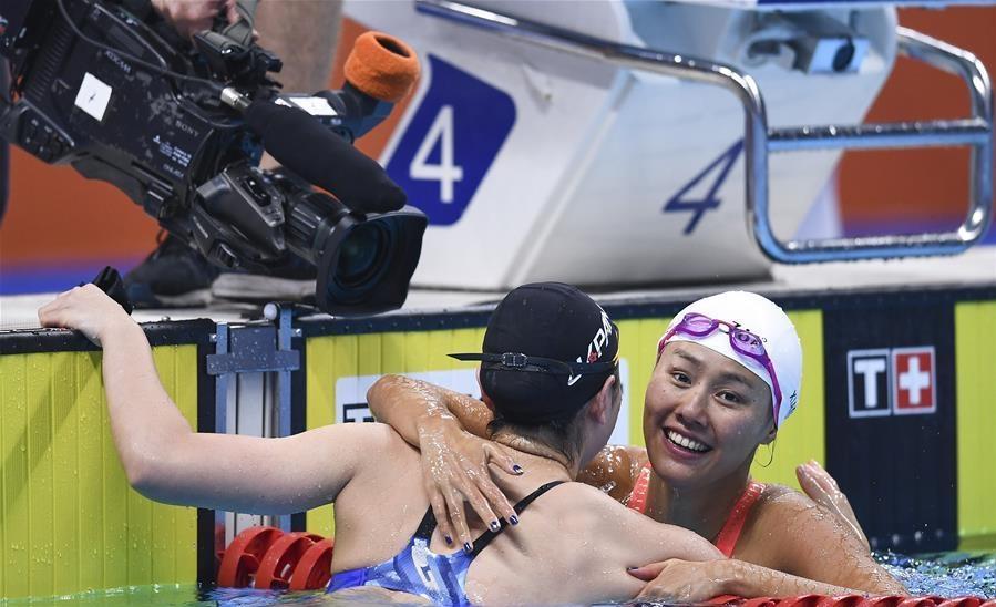 China's Liu Xiang breaks world record in women's 50m backstroke at Asian Games