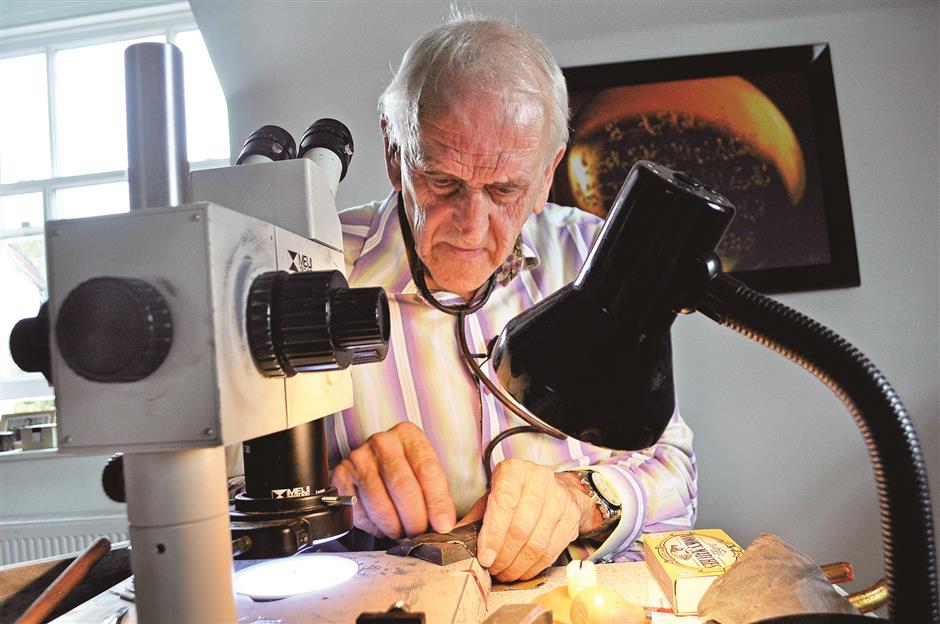 Drugs, late nights: Micro-engraver is carving out a niche for himself