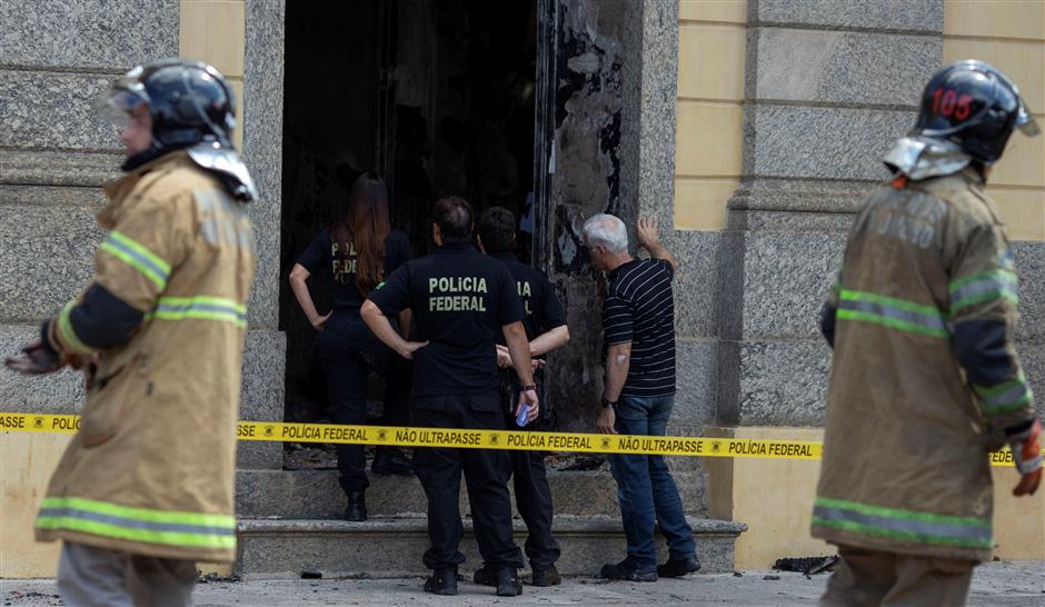 Brazil museum fire ruins 700 ancient Egyptian artifacts