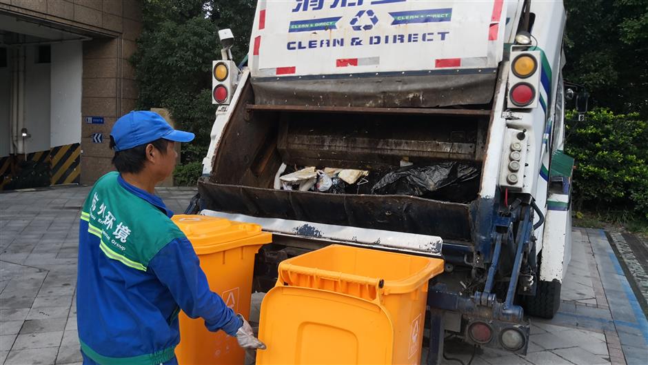 Sorting your rubbish before putting it out