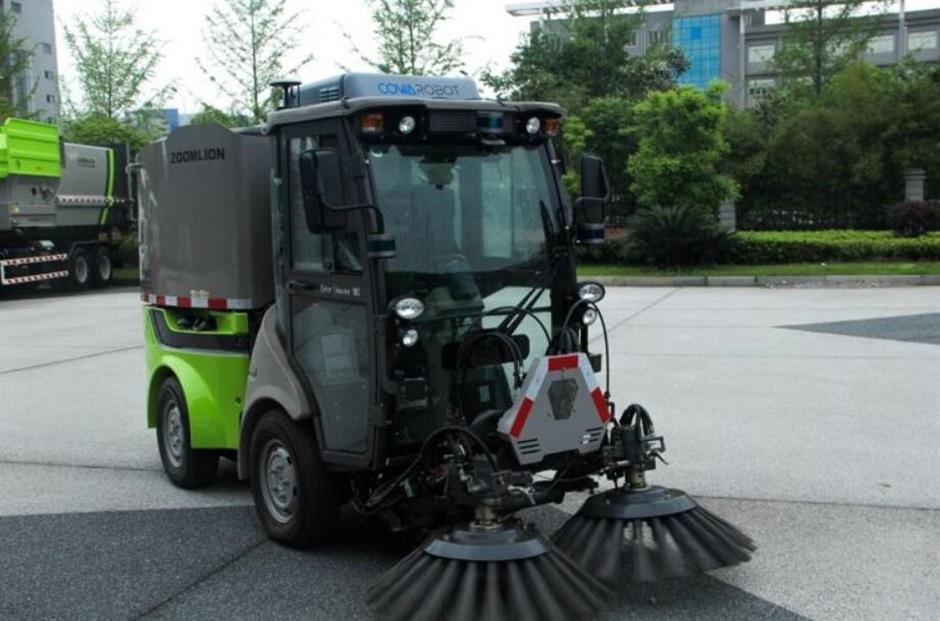 Driverless sweepers on the streets soon