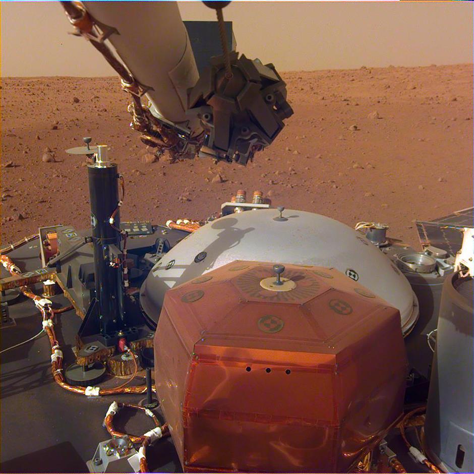 NASA's InSight lander 'hears' Martian winds