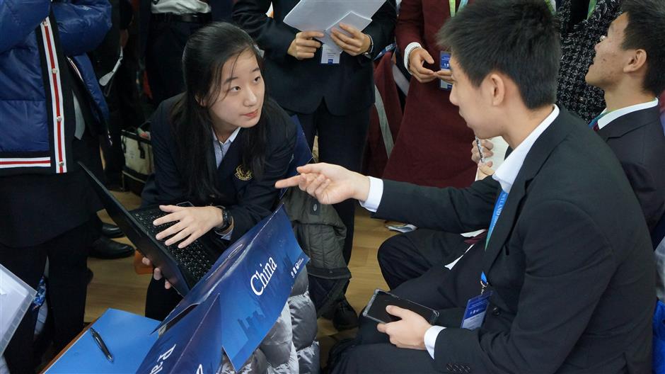 Model United Nations conference generates ideas in Shanghai