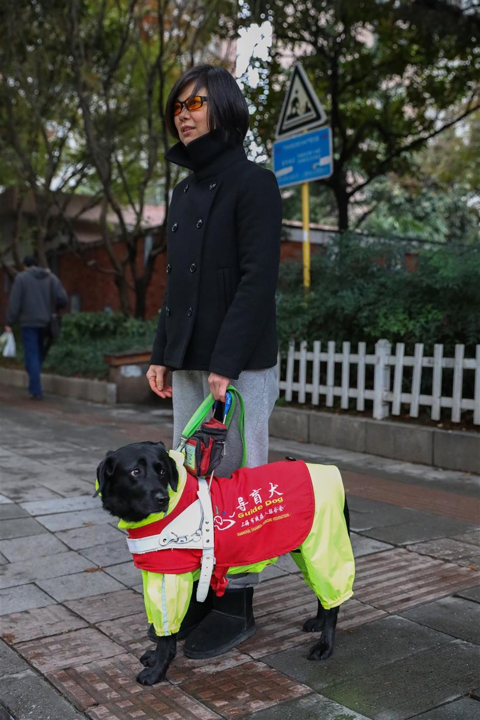 Seeing-eye dog can see into owner's heart