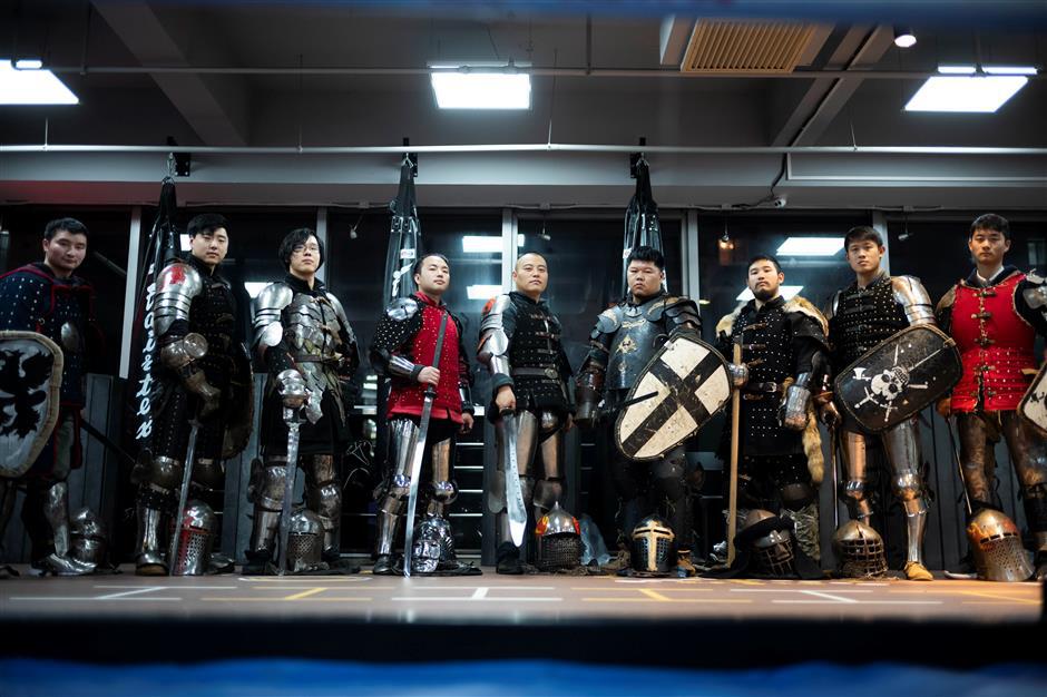 Days at the office, nights in armor