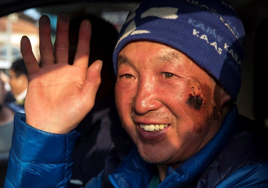 Chinese double amputee climber Xia nominated for Laureus Sporting Moment of Year