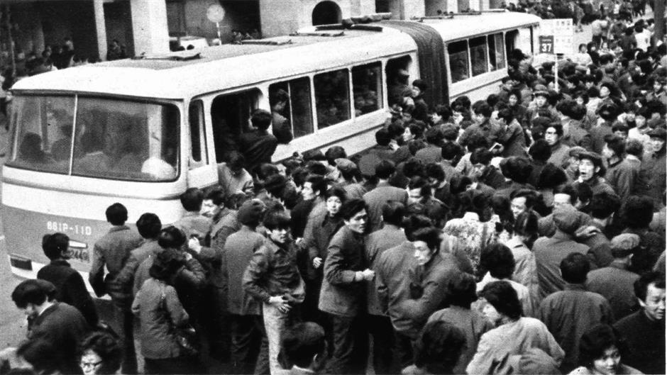 The long city commute from 'dragon caravan' to maglev