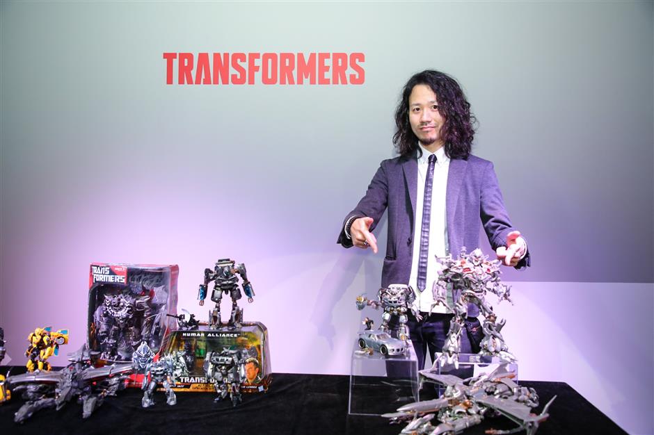 Hasbro unveils new Transformers designs in China