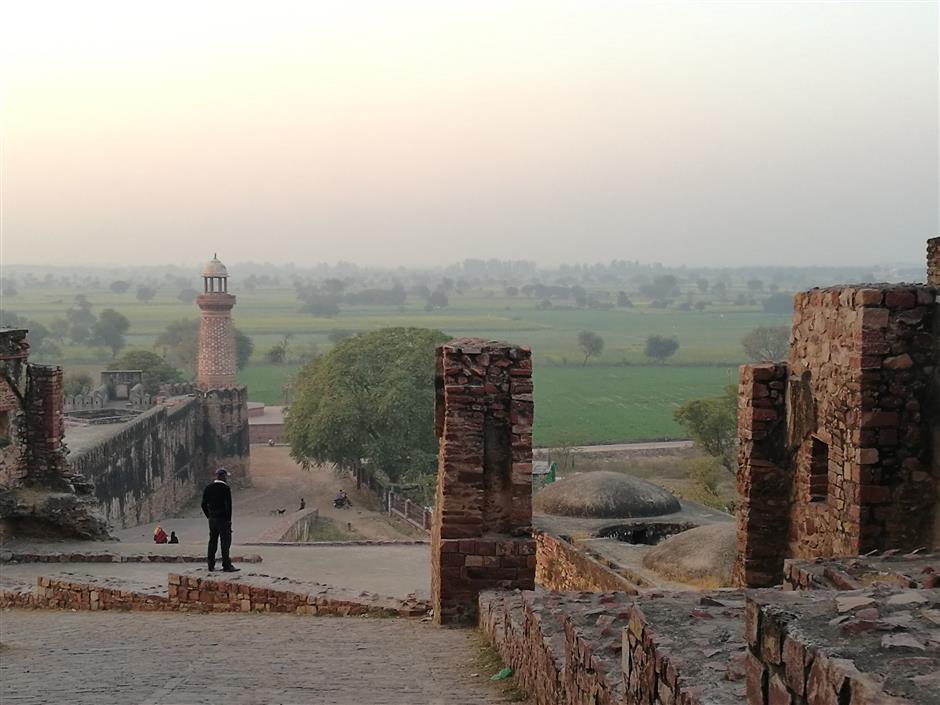 Majestic Taj Mahal, a modern wonder and symbol of love