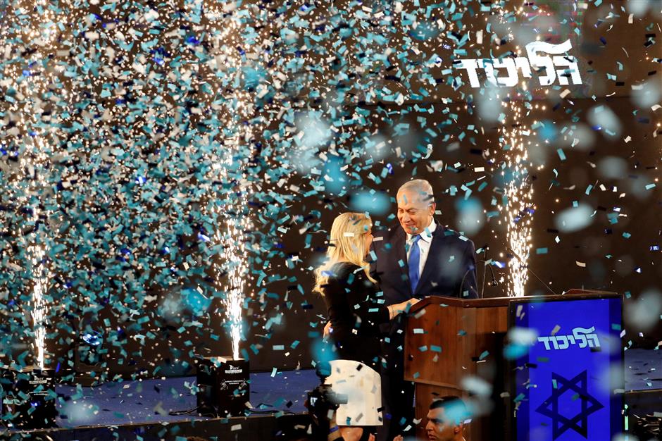 Israel's Likud, Blue and White tie with 97.4% of vote counted