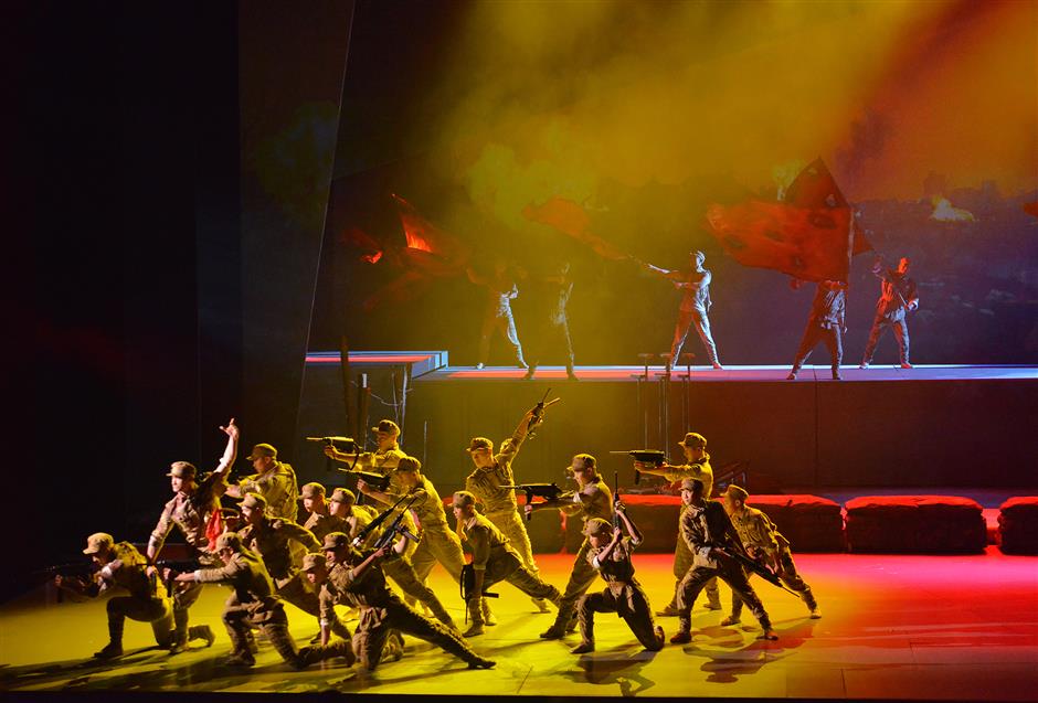 'Battle of Shanghai' makes stage debut