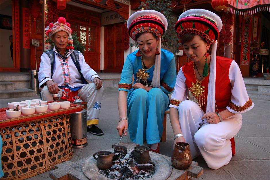 Celebrating the ancient culture of the Bai