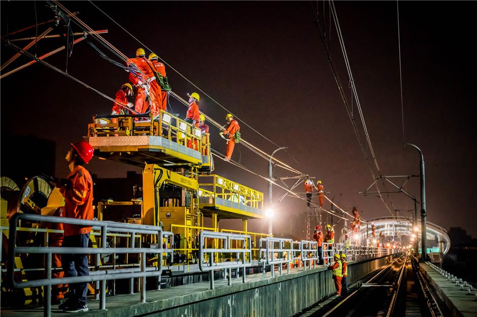 Metro power shift on the night shift