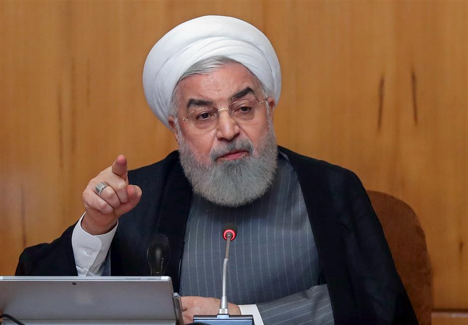 Iranian president says Iran to drop more of nuke commitments