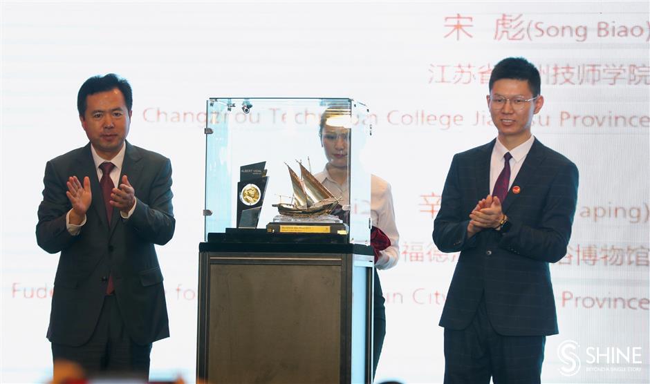 Exhibits given to WorldSkills Museum