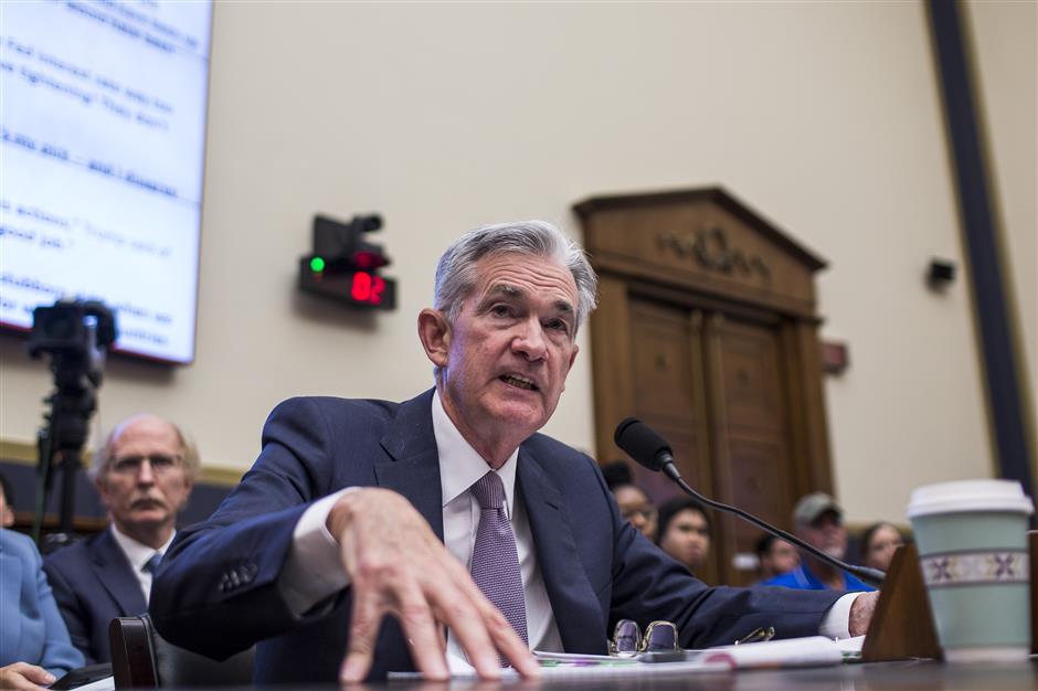 Fed's Powell says trade tensions weigh on US economy