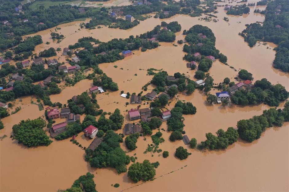 Floods affect 19.91m people in China