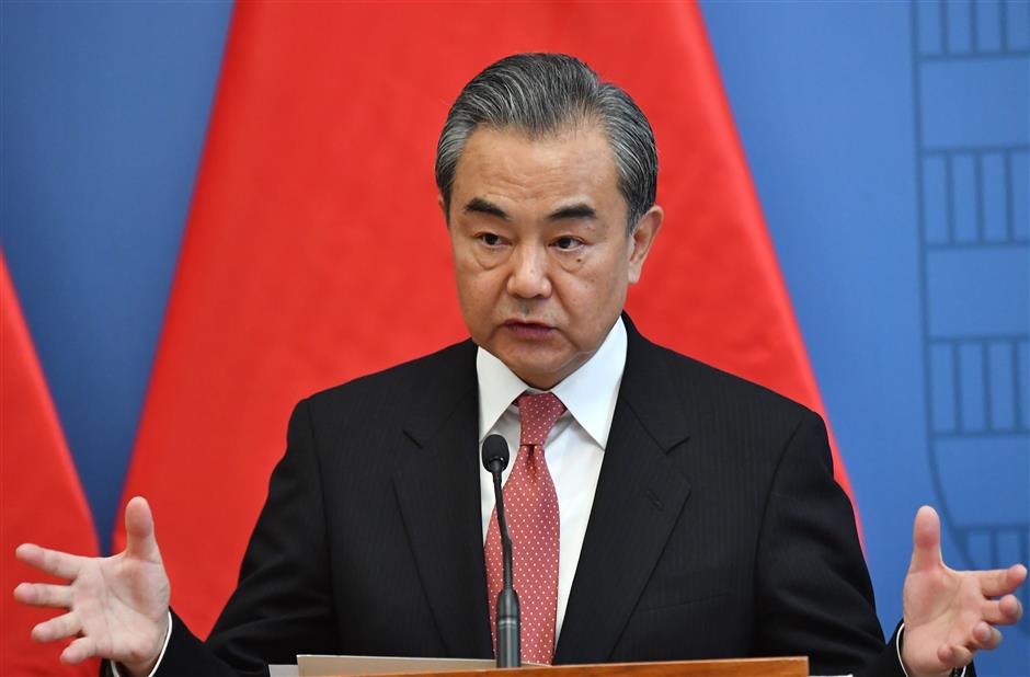 Chinese FM urges US not to 'play with fire' on Taiwan-related issues