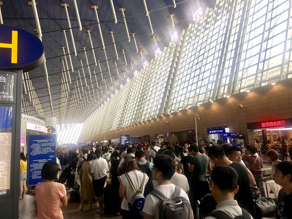 City airports begin returning to normal operations in wake of typhoon