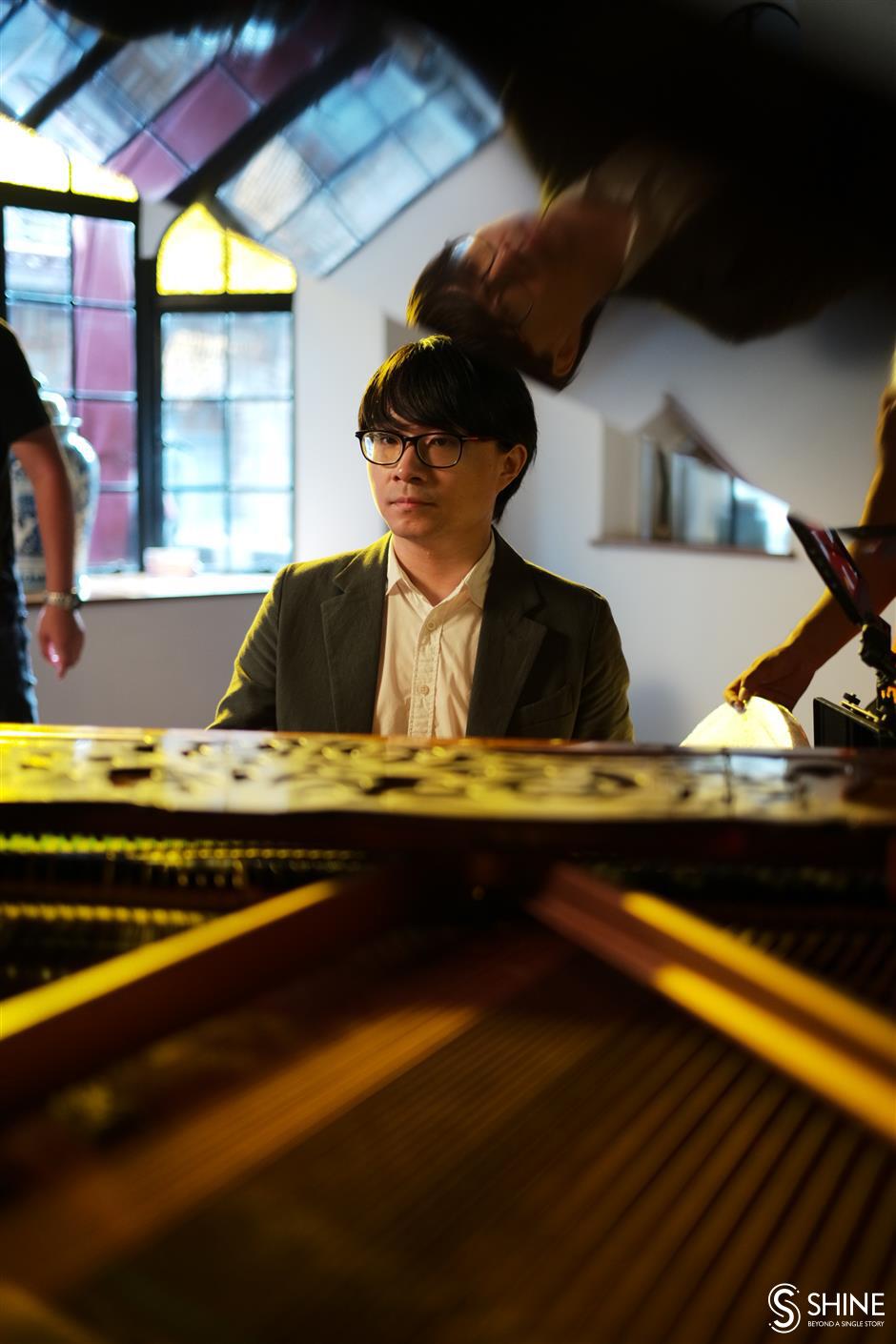 Shanghai in summer: Pianist in tune with memories of childhood