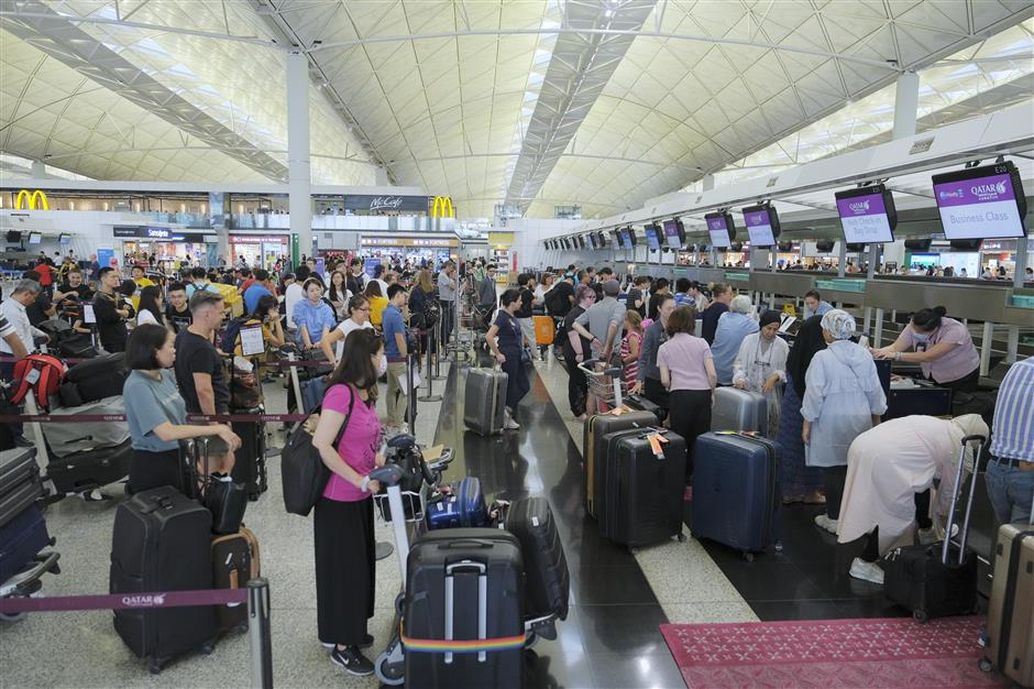 Operation of Hong Kong airport back to normal: authority