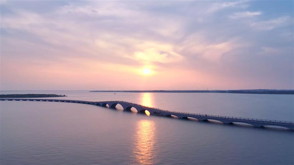 Drone reveals the wonder of Qingpu