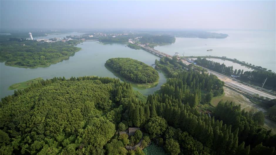 Drone reveals the wonder of Qingpu