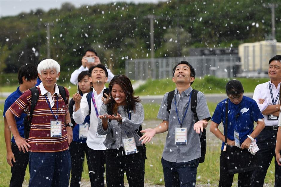 Cold comfort: Tokyo 2020 tests fake snow to beat the heat