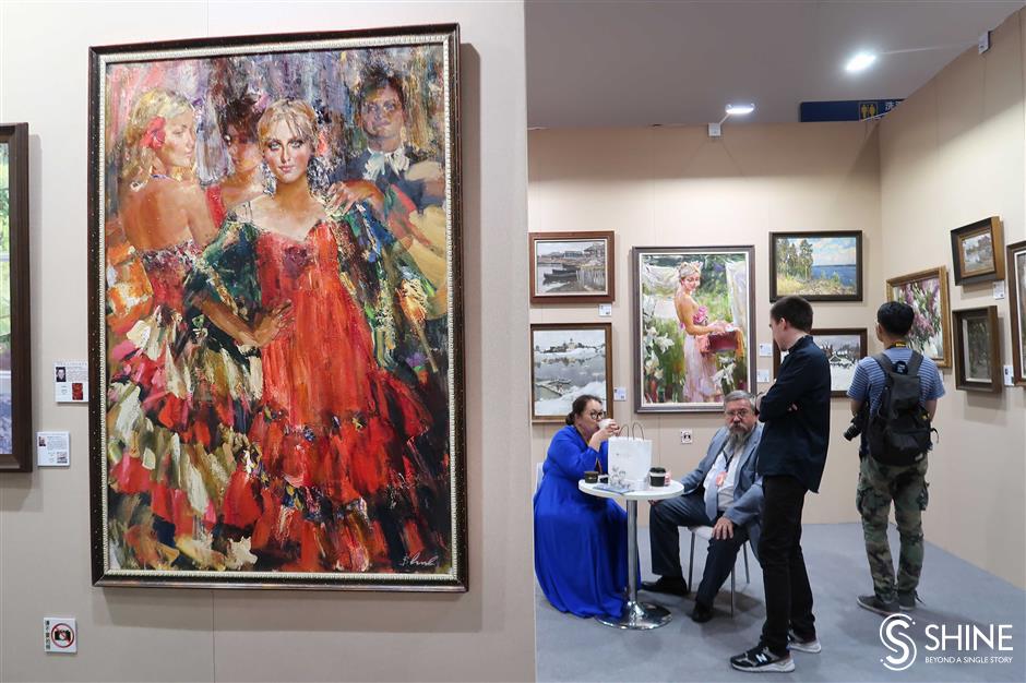 Big-name artists in the frame at Shanghai Art Fair