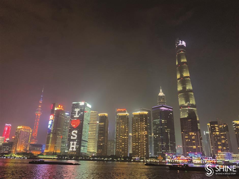 Shanghai brightens up its nights