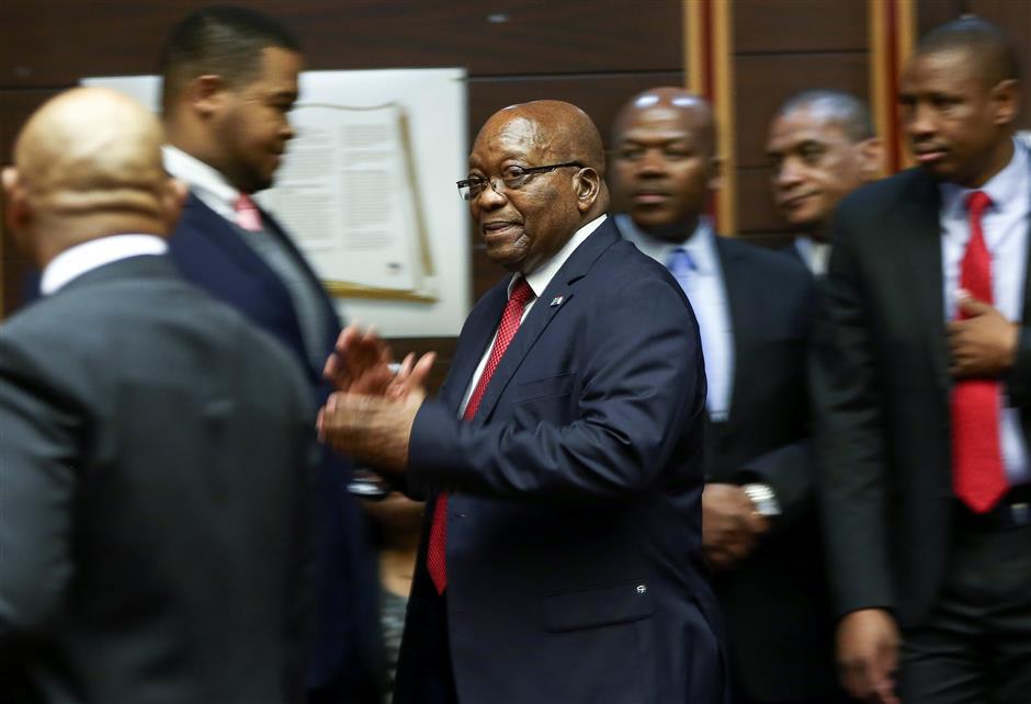 S. African court denies Zuma's application for permanent stay of prosecution