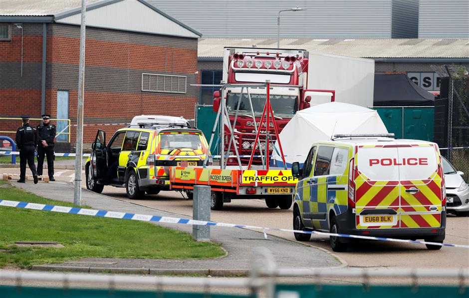 39 bodies found in a truck near London SHINE News