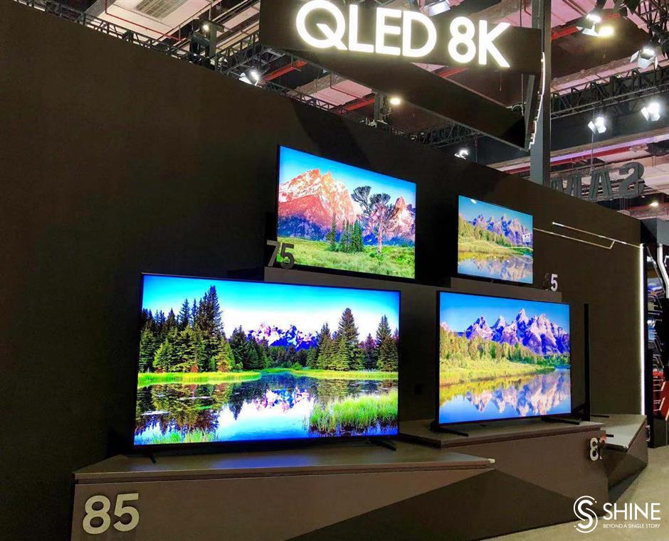 Samsung brings 8K displays and foldable smartphone to CIIE