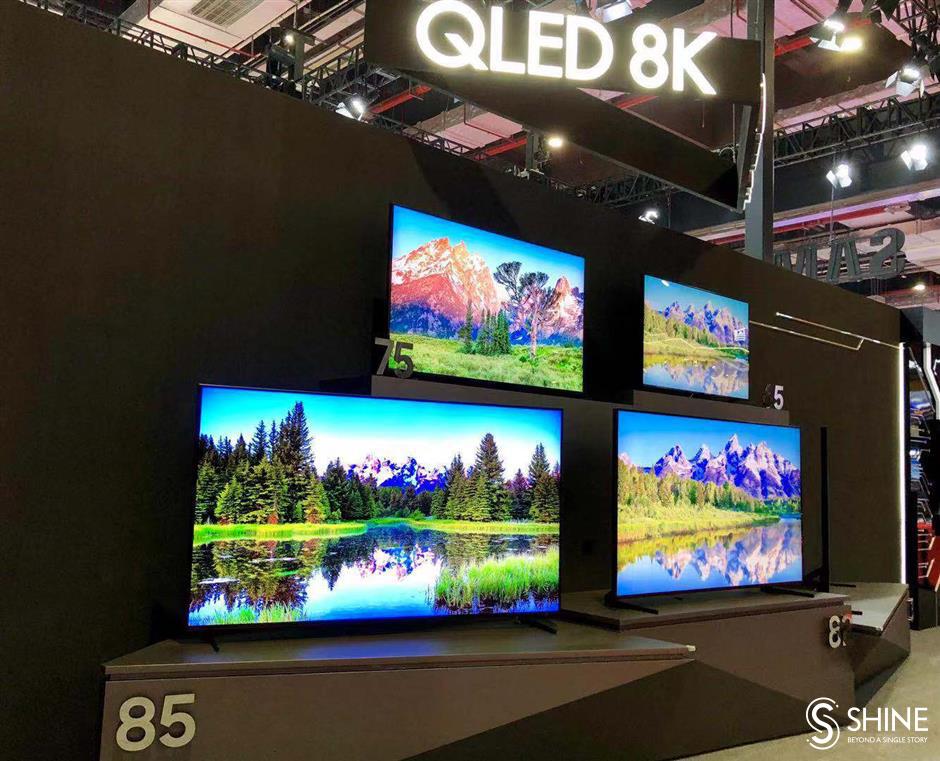 Samsung brings 8K displays and foldable smartphone to CIIE