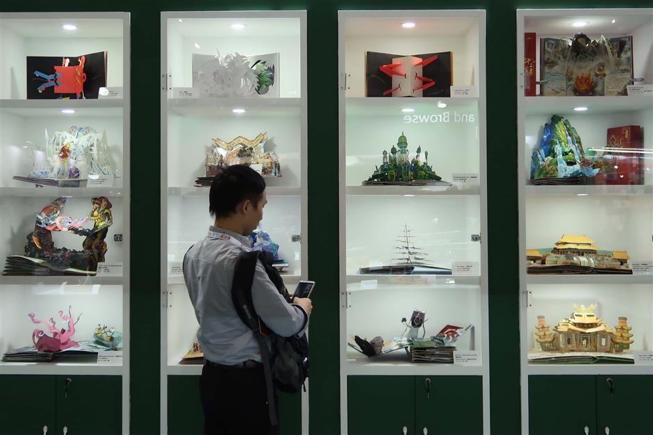 Serious reading going on at CCBF