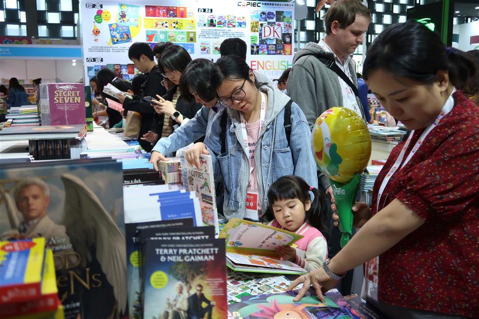 Serious reading going on at CCBF