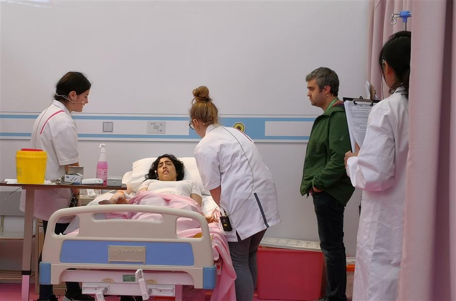 Nurses put healing skills to the test