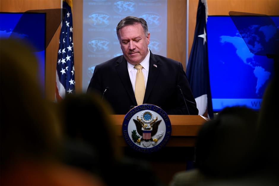 Pompeo says US no longer considers Israel's West Bank settlements against int'l law